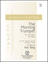 The Morning Trumpet SSA choral sheet music cover